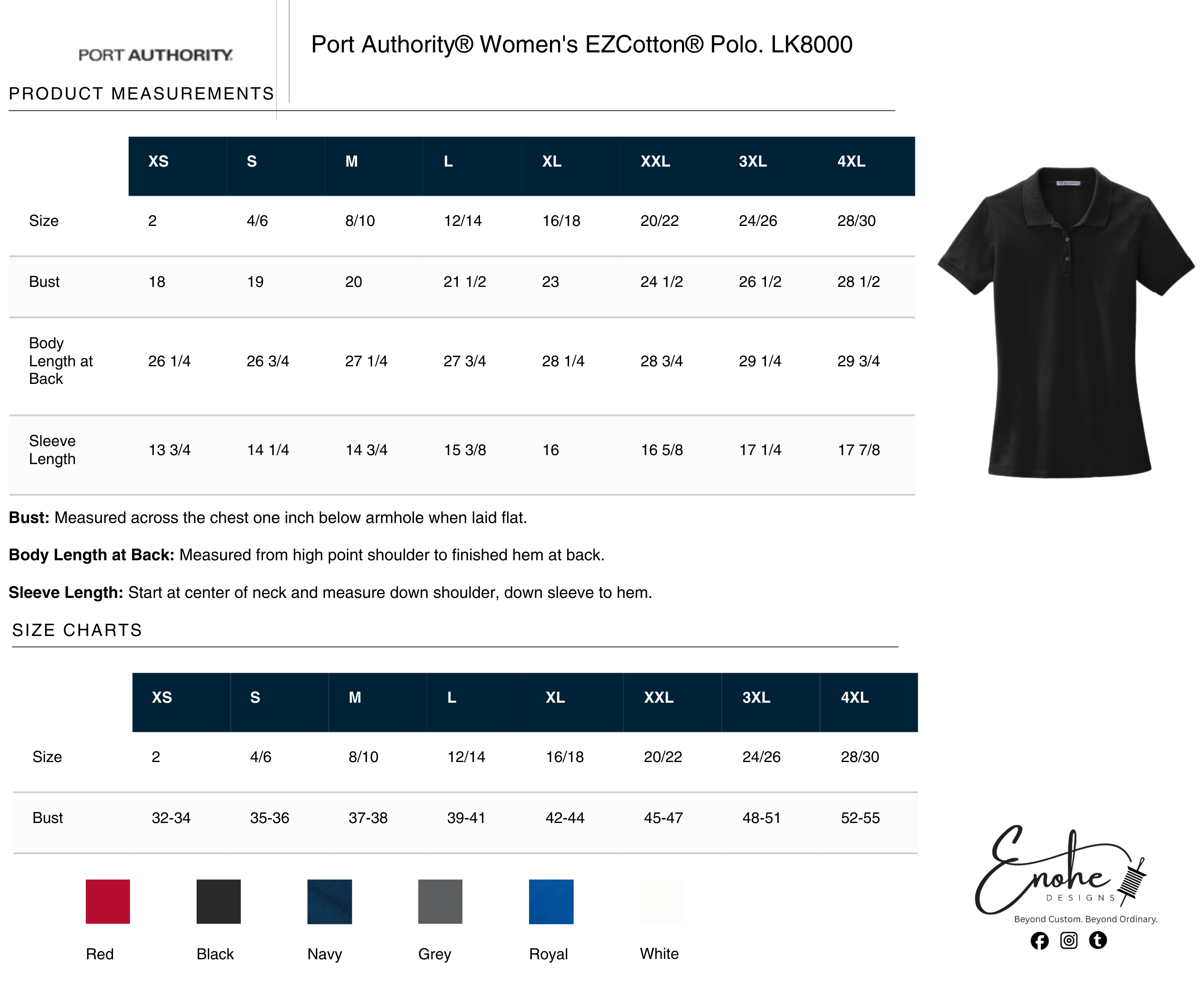 Left Chest Embroidered Polo- No Setup Fee