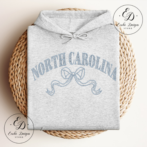 North Carolina Bow | Enohe Designs