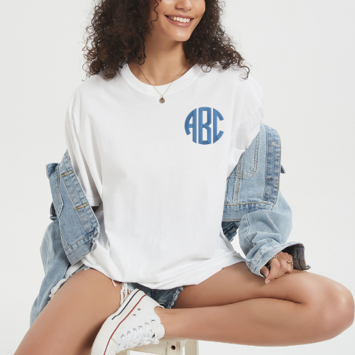 Personalized Monogram Adult T-Shirt | Enohe Designs