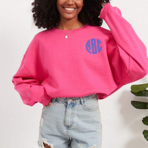 Personalized Monogram Adult Sweatshirt| Enohe Designs