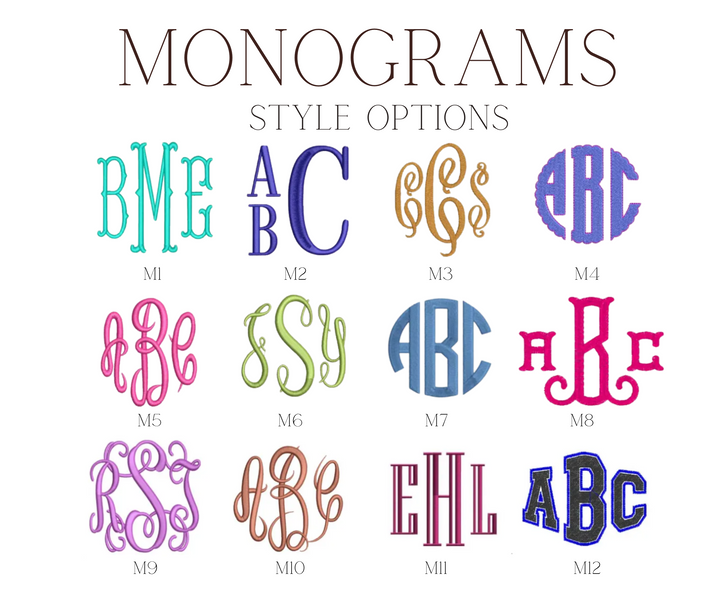 Personalized Monogram Adult Sweatshirt| Enohe Designs