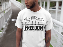 Load image into Gallery viewer, Juneteenth Power T-Shirt (Pre-Order) 2.0 | Enohe Designs
