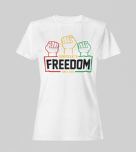 Load image into Gallery viewer, Juneteenth Power T-Shirt (Pre-Order) 2.0 | Enohe Designs
